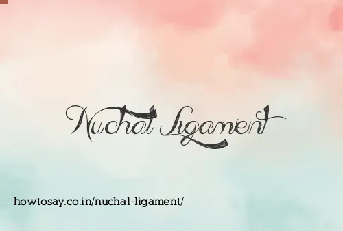 Nuchal Ligament