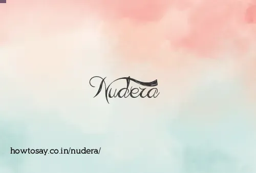 Nudera