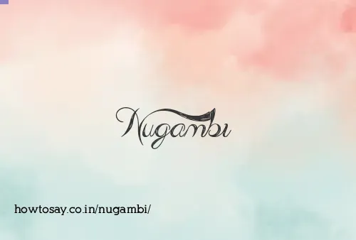 Nugambi