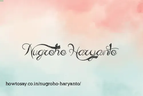 Nugroho Haryanto