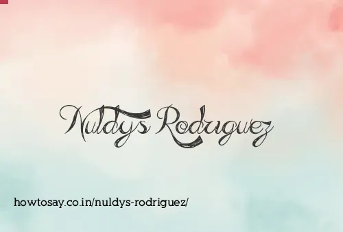 Nuldys Rodriguez