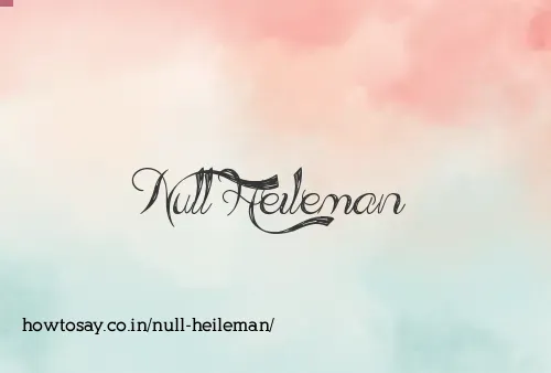 Null Heileman