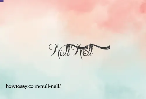 Null Nell