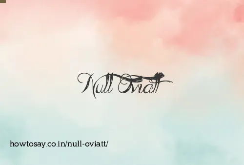 Null Oviatt