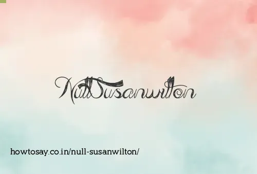 Null Susanwilton
