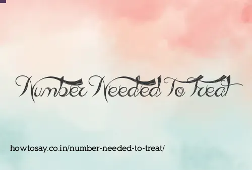 Number Needed To Treat