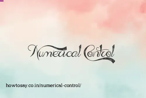 Numerical Control