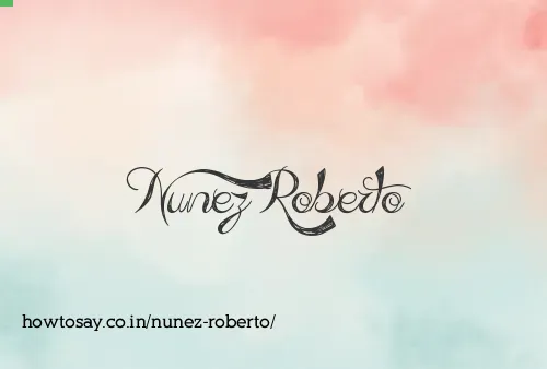 Nunez Roberto