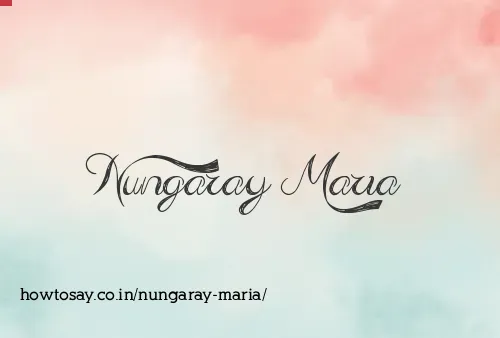 Nungaray Maria