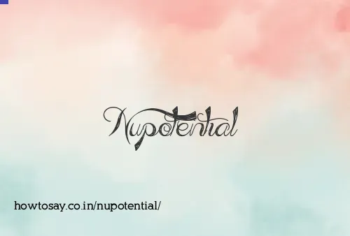 Nupotential