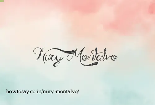 Nury Montalvo