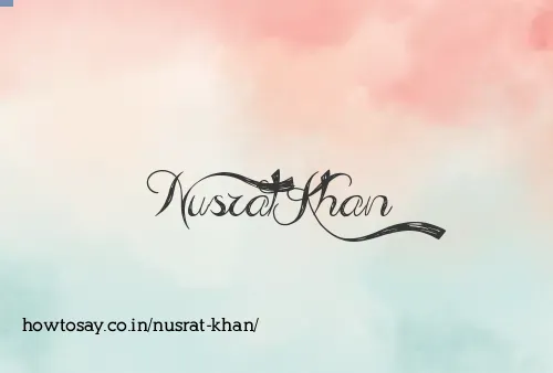 Nusrat Khan
