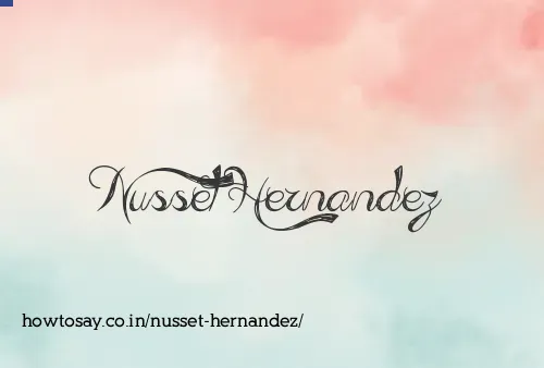 Nusset Hernandez