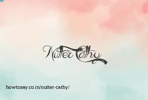Nutter Cathy