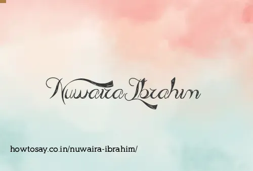 Nuwaira Ibrahim
