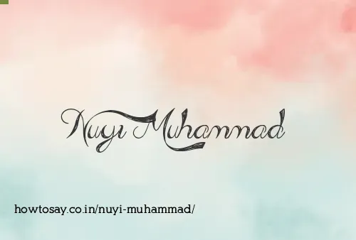 Nuyi Muhammad