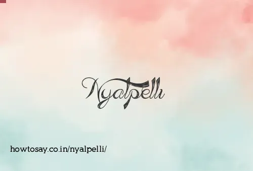 Nyalpelli