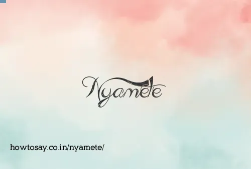 Nyamete