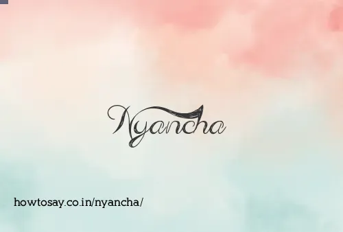 Nyancha