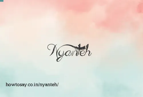 Nyanteh