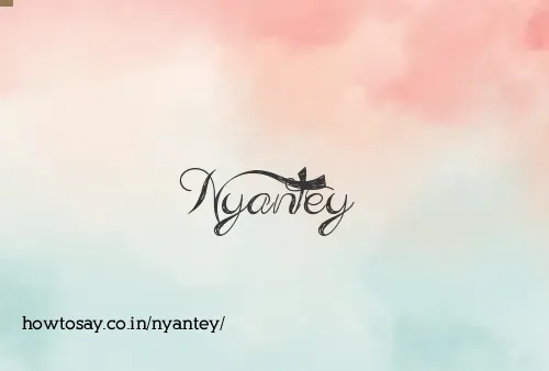 Nyantey