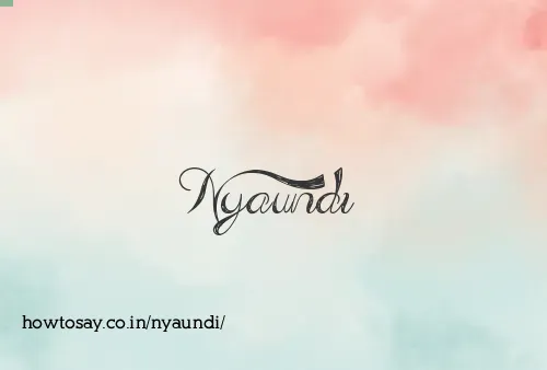 Nyaundi