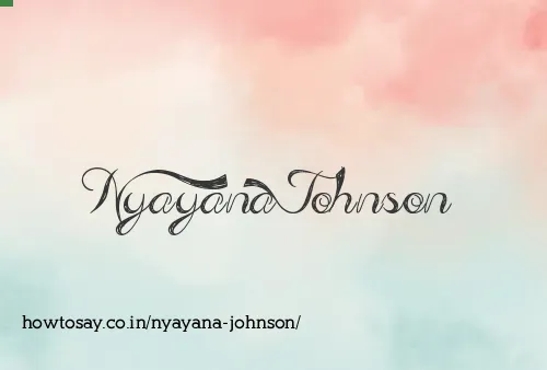 Nyayana Johnson