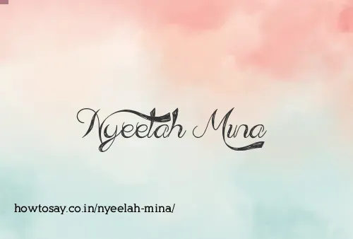 Nyeelah Mina