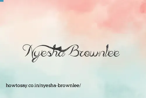 Nyesha Brownlee