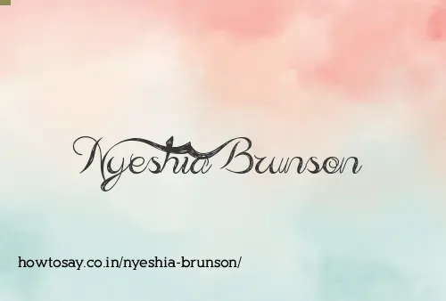 Nyeshia Brunson