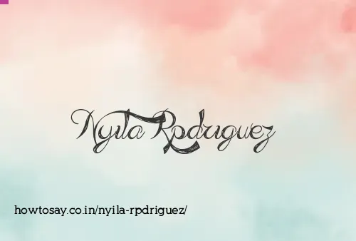 Nyila Rpdriguez