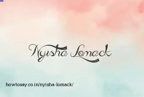 Nyisha Lomack