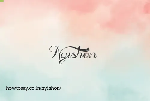 Nyishon