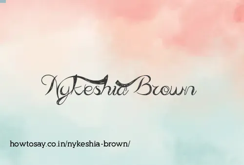 Nykeshia Brown