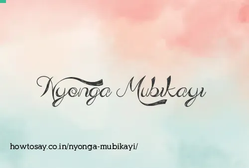 Nyonga Mubikayi