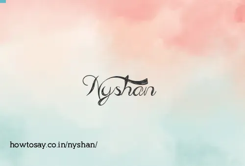 Nyshan