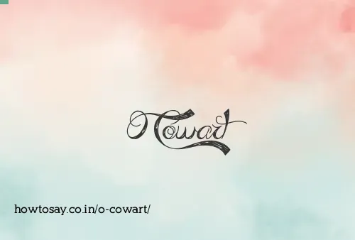 O Cowart