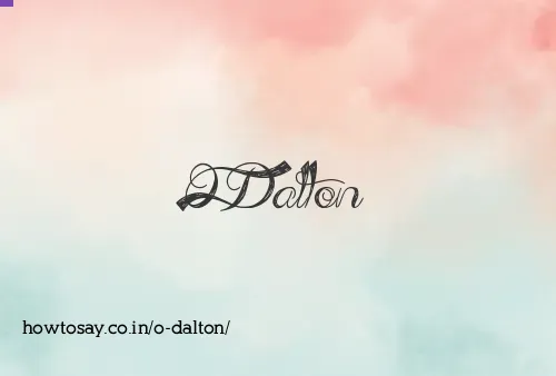 O Dalton