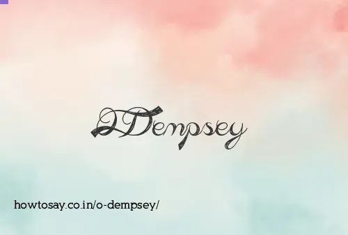 O Dempsey