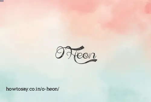 O Heon