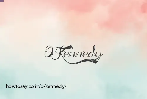 O Kennedy