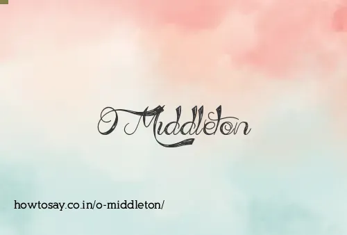 O Middleton