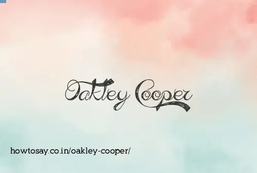 Oakley Cooper