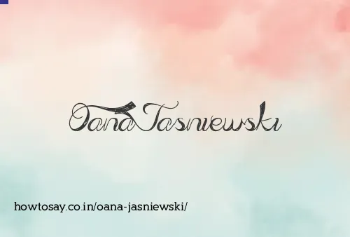 Oana Jasniewski