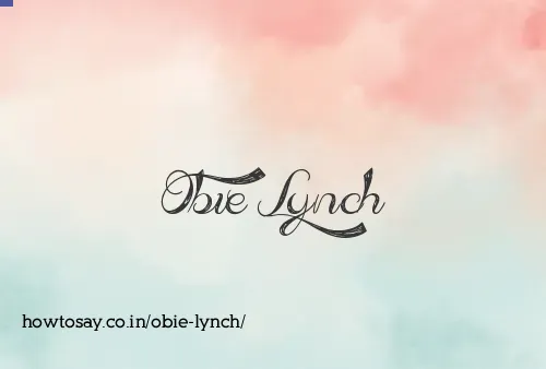 Obie Lynch