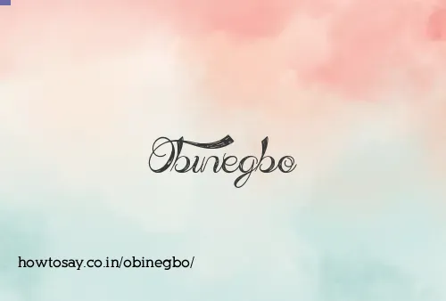 Obinegbo