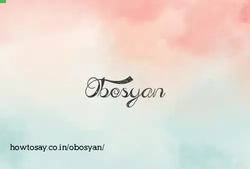 Obosyan