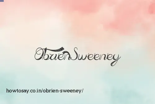 Obrien Sweeney