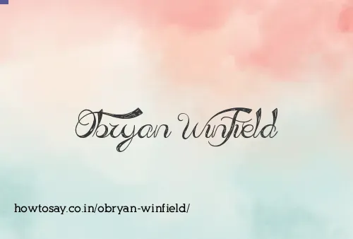 Obryan Winfield