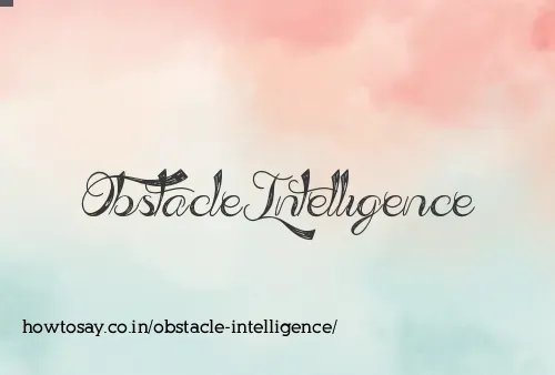 Obstacle Intelligence
